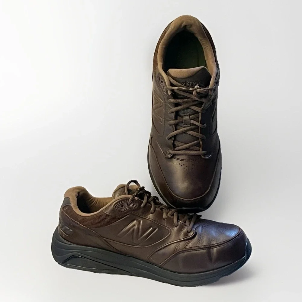 New Balance 928v3 Shoes Mens 11.5 6E Extra Wide Brown Leather Walking Sneakers